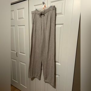 NWOT The Gap Wide Leg Light Beige Sweater Pants (*TALL*)